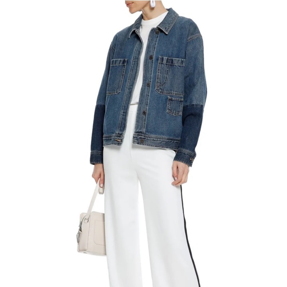 ❌SOLD❌ Vince two-tone jean jacket